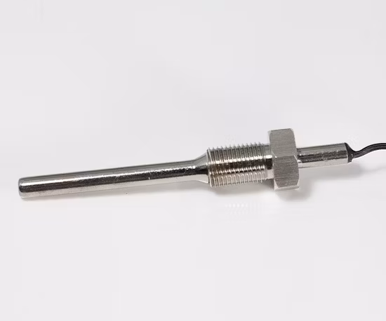 Termistore NTC PTC Rtd PT100 Sensore di temperatura PT1000 flessibile personalizzato con filettatura NPT 1/4 1/8 NPT con casa in metallo in ottone Ss